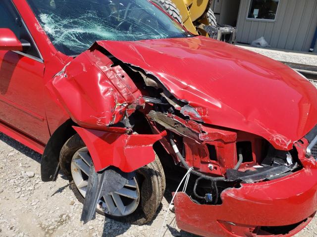 2G1WC5E35D1156006 - 2013 CHEVROLET IMPALA LTZ RED photo 9