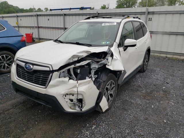 JF2SKAEC0KH529806 - 2019 SUBARU FORESTER P WHITE photo 9