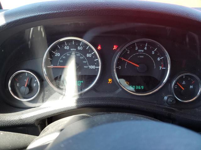 1C4AJWAG3DL703970 - 2013 JEEP WRANGLER S RED photo 8