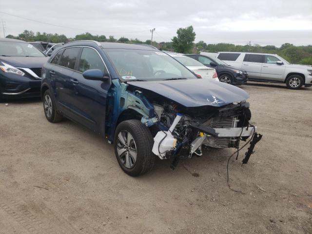 KNDCB3LC8L5443180 - 2020 KIA NIRO LX BLUE photo 1