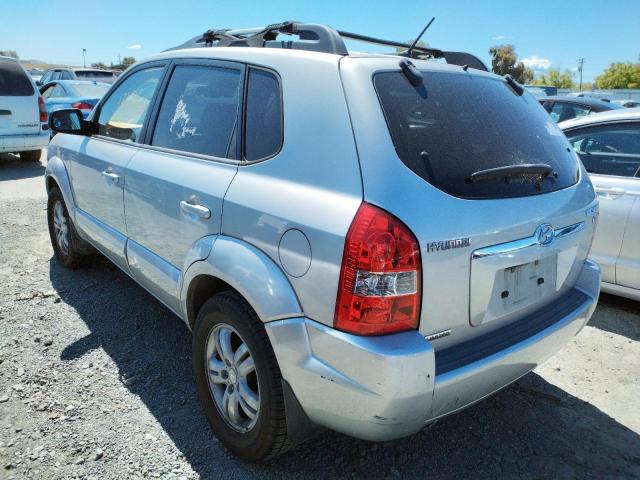 KM8JN12DX7U505716 - 2007 HYUNDAI TUCSON SE SILVER photo 3