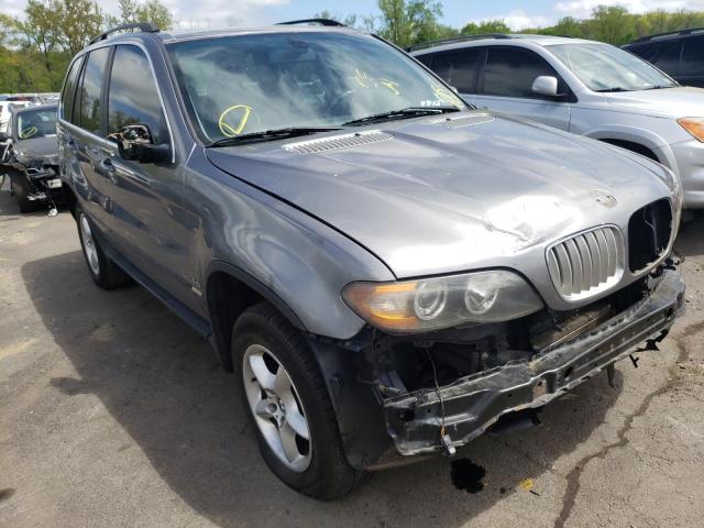 5UXFB53504LV08321 - 2004 BMW X5 4.4I GRAY photo 1