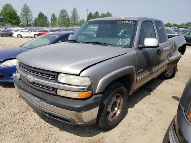 1GCEK19T7YE175170 - 2000 CHEVROLET SILVERADO GRAY photo 2