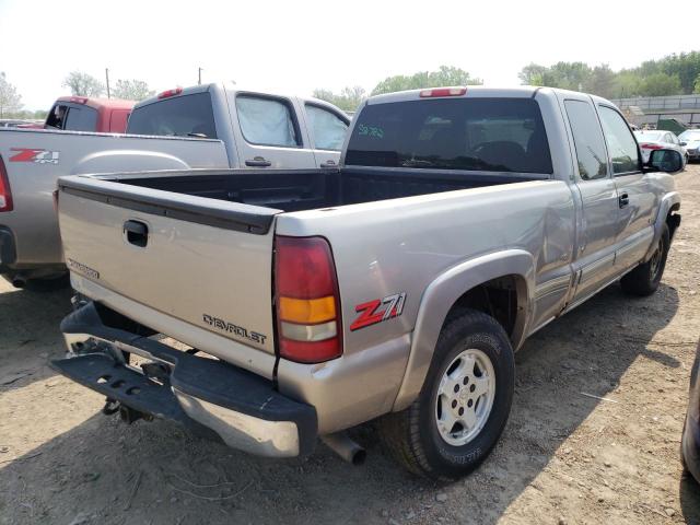 1GCEK19T7YE175170 - 2000 CHEVROLET SILVERADO GRAY photo 4