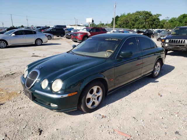 SAJDA01CXYFL40256 - 2000 JAGUAR S-TYPE GREEN photo 2