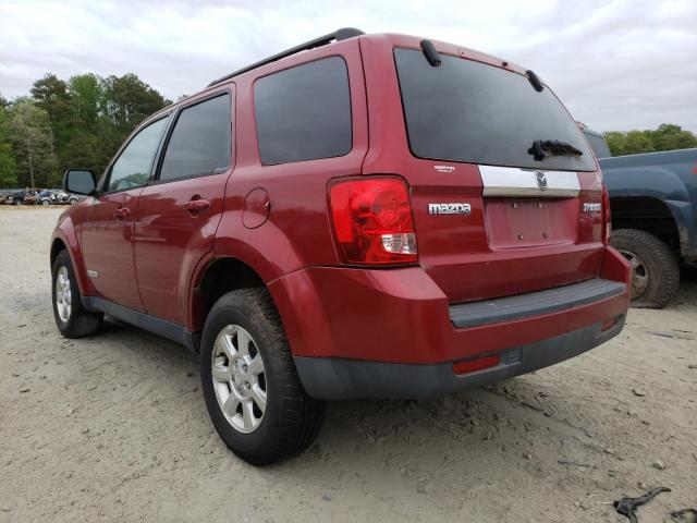 4F2CZ96158KM20988 - 2008 MAZDA TRIBUTE RED photo 3