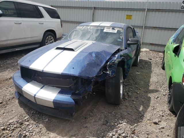 1ZVHT82HX85127832 - 2008 FORD MUSTANG GT BLUE photo 2
