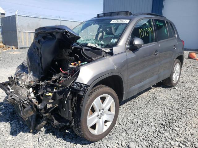 WVGJV7AX9GW589630 - 2016 VOLKSWAGEN TIGUAN COM 灰色 照片 2