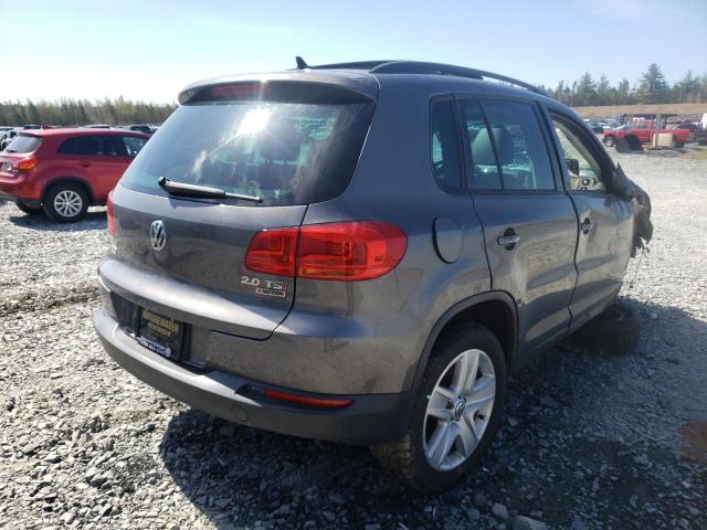 WVGJV7AX9GW589630 - 2016 VOLKSWAGEN TIGUAN COM GRAY photo 4