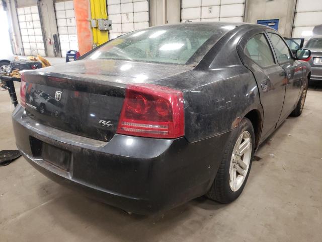 2B3KA53H57H686340 - 2007 DODGE CHARGER R/ BLACK photo 4