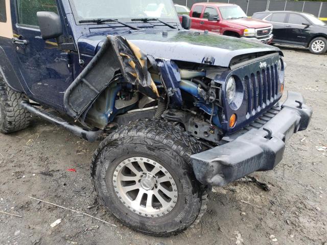 1C4AJWAG6DL559623 - 2013 JEEP WRANGLER S BLUE photo 9
