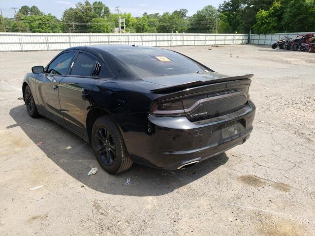 2C3CDXBG2KH745677 - 2019 DODGE CHARGER SX BLACK photo 3