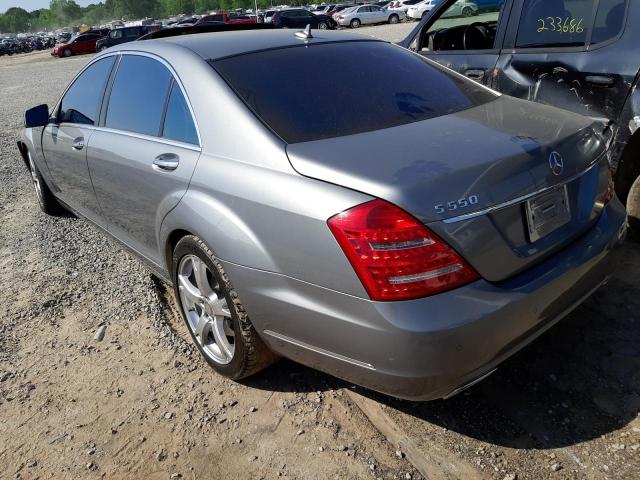 WDDNG7DB1DA519361 - 2013 MERCEDES-BENZ S 550 SILVER photo 3