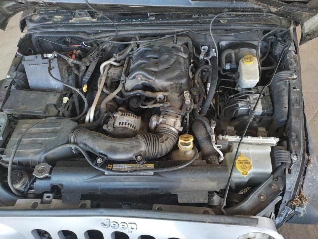 1C4AJWAG2CL143874 - 2012 JEEP WRANGLER S BLACK photo 7