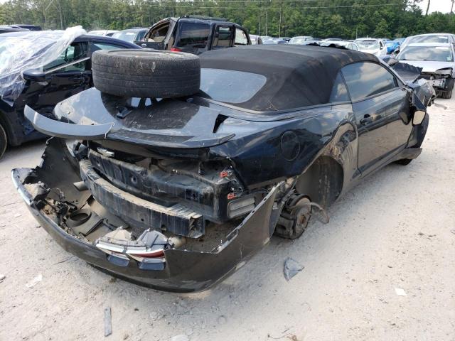 2G1FB3D35D9113215 - 2013 CHEVROLET CAMARO LT BLACK photo 4