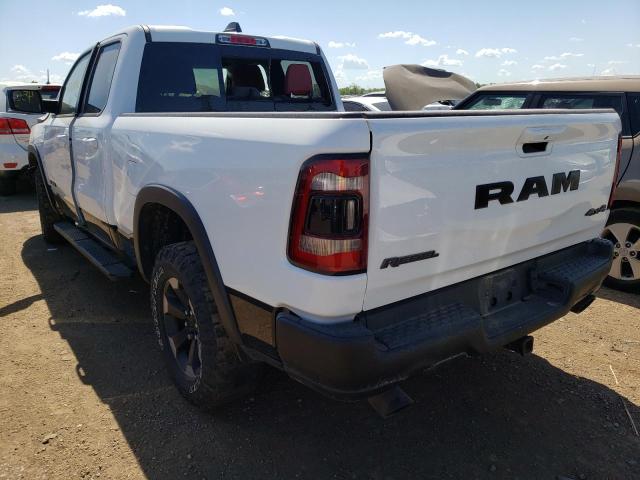 1C6SRFET0KN875533 - 2019 RAM 1500 REBEL WHITE photo 3