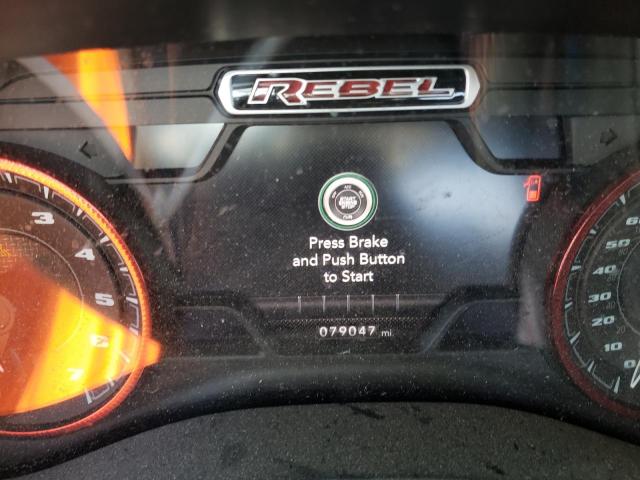 1C6SRFET0KN875533 - 2019 RAM 1500 REBEL თეთრი ფოტო 8