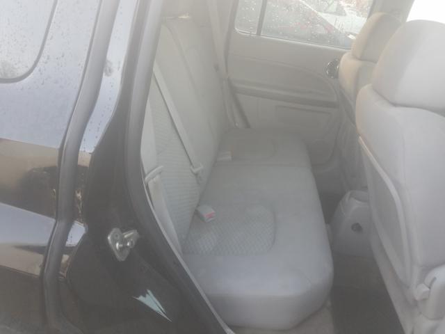 3GNBAADB6AS551459 - 2010 CHEVROLET HHR LS BLACK photo 6