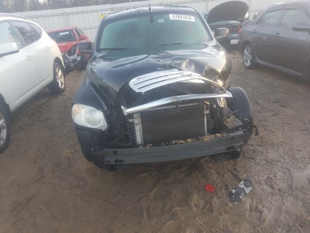 3GNBAADB6AS551459 - 2010 CHEVROLET HHR LS BLACK photo 9