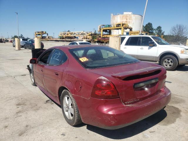 2G2WP552061131315 - 2006 PONTIAC GRAND PRIX ბურგუნდია ფოტო 3