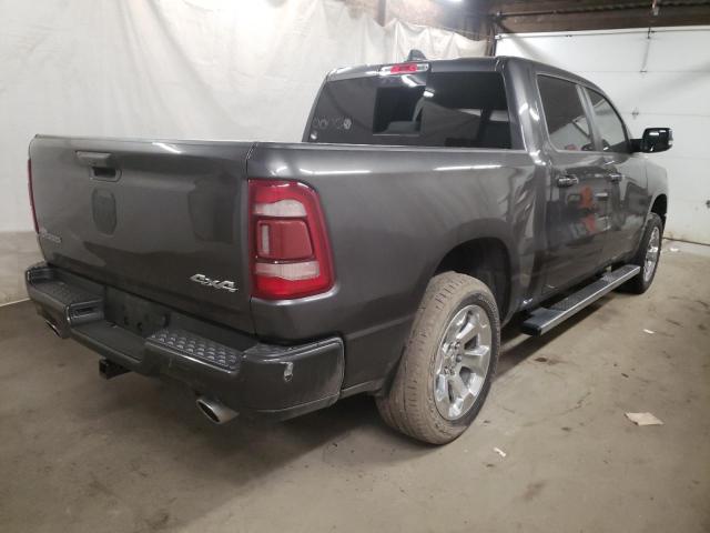 1C6SRFFT3KN913710 - 2019 RAM 1500 BIG H GRAY photo 4