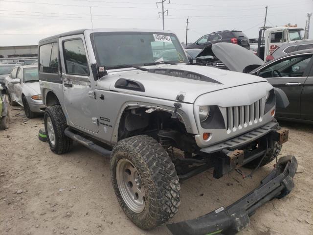 1J4AA2D16AL201752 - 2010 JEEP WRANGLER S SILVER photo 1