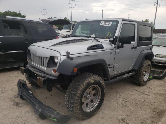 1J4AA2D16AL201752 - 2010 JEEP WRANGLER S SILVER photo 2