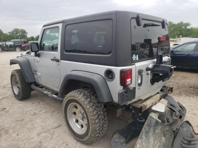 1J4AA2D16AL201752 - 2010 JEEP WRANGLER S SILVER photo 3