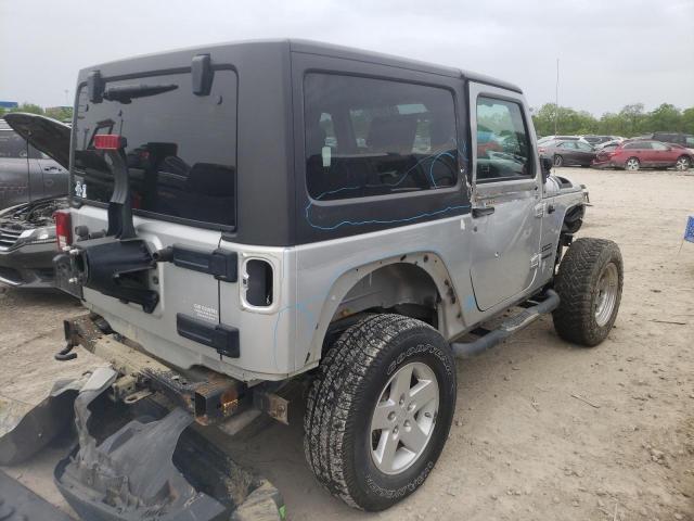 1J4AA2D16AL201752 - 2010 JEEP WRANGLER S SILVER photo 4