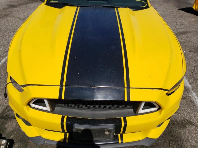 1FA6P8AM6F5372322 - 2015 FORD MUSTANG YELLOW photo 7