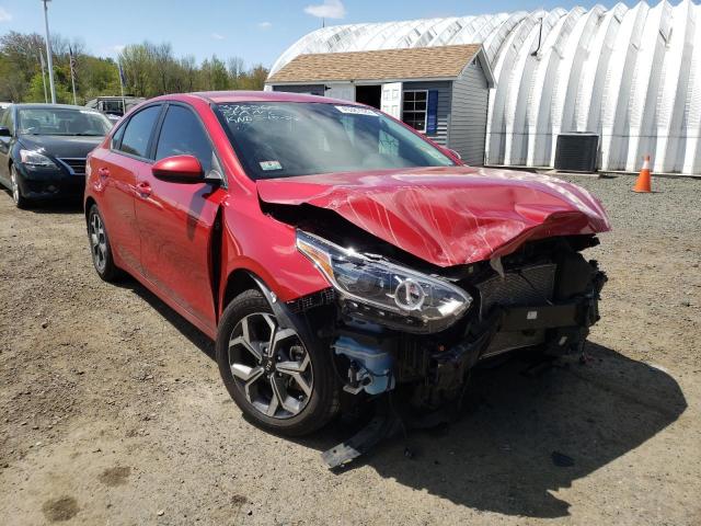 3KPF24AD5LE245224 - 2020 KIA FORTE FE RED photo 1