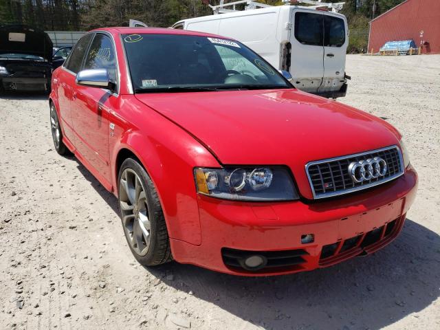 WAUPL68E35A085598 - 2005 AUDI S4 RED photo 1