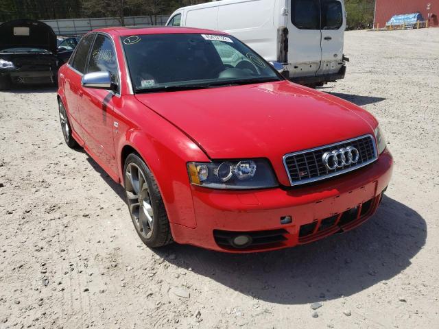 WAUPL68E35A085598 - 2005 AUDI S4 RED photo 9