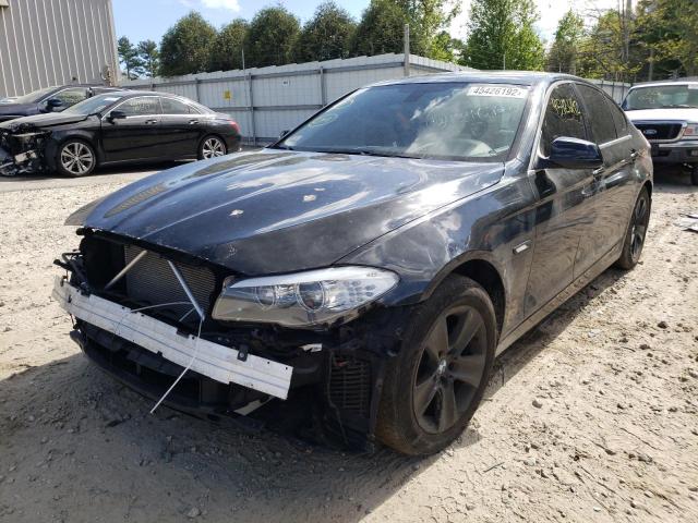 WBAXH5C59DDW14035 - 2013 BMW 528 XI BLACK photo 2