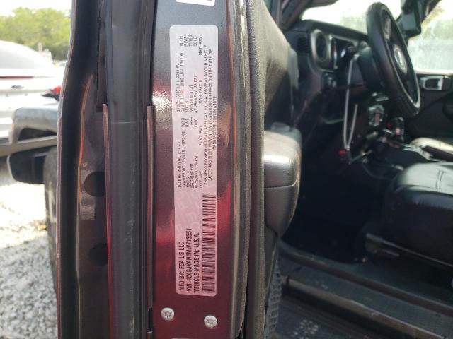 1C4GJXAN4MW713551 - 2021 JEEP WRANGLER S 石墨色 照片 10