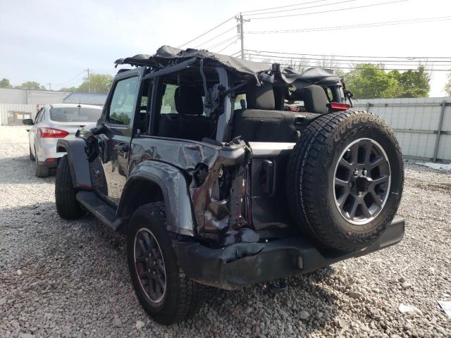 1C4GJXAN4MW713551 - 2021 JEEP WRANGLER S 石墨色 照片 3
