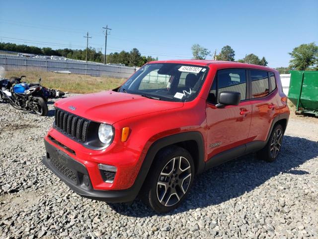 ZACNJCAB5MPM52365 - 2021 JEEP RENEGADE S Qırmızı foto 2