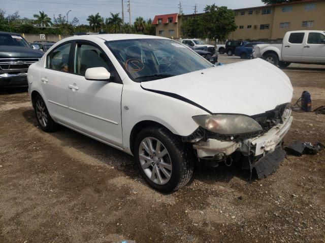 JM1BK32F781854995 - 2008 MAZDA 3 I WHITE photo 1