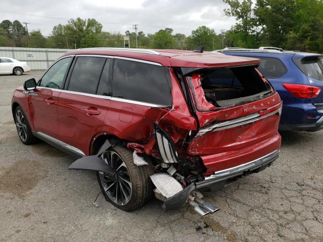 5LM5J7WC5MGL16819 - 2021 LINCOLN AVIATOR RE RED photo 3