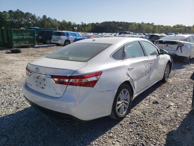 4T1BK1EB2FU174037 - 2015 TOYOTA AVALON XLE WHITE photo 4