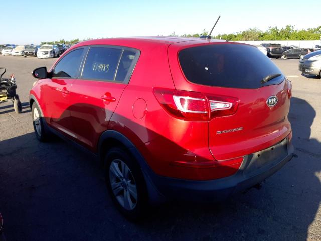 KNDPB3A26C7320428 - 2012 KIA SPORTAGE BASE  photo 3