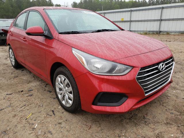 3KPC24A37KE050122 - 2019 HYUNDAI ACCENT SE RED photo 1