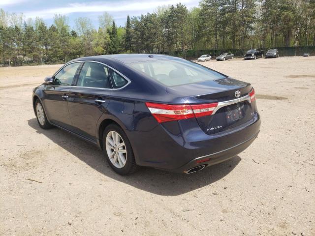 4T1BK1EB4EU103890 - 2014 TOYOTA AVALON BLUE photo 3