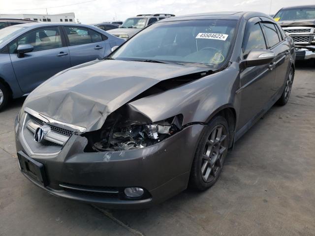 19UUA76578A052663 - 2008 ACURA TL TYPE S GRAY photo 2