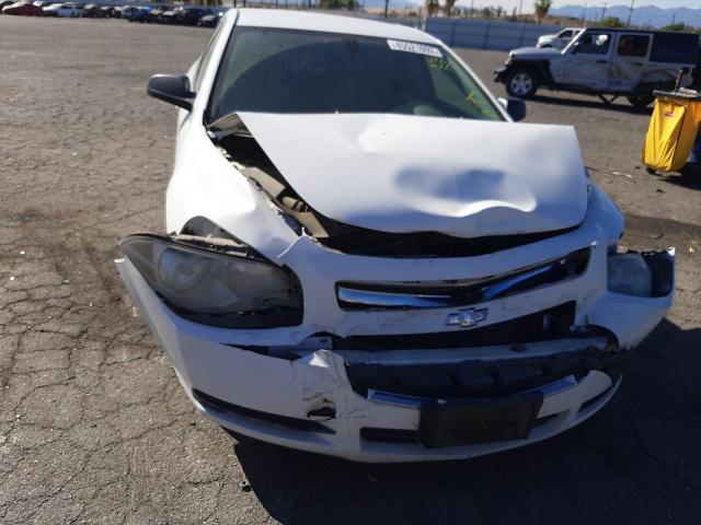 1G1ZA5E13BF125425 - 2011 CHEVROLET MALIBU LS WHITE photo 9