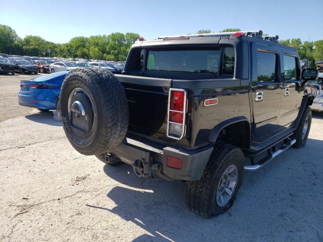 5GRGN22U15H108839 - 2005 HUMMER H2 SUT BLACK photo 4