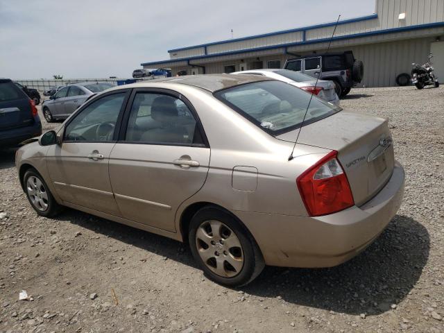 KNAFE121X65371442 - 2006 KIA SPECTRA LX BEIGE photo 3