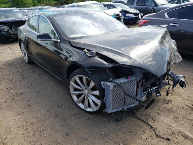 5YJSA1CP9DFP06606 - 2013 TESLA MODEL S Սև լուսանկար 1