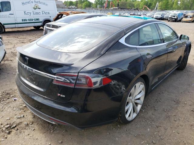 5YJSA1CP9DFP06606 - 2013 TESLA MODEL S Սև լուսանկար 4
