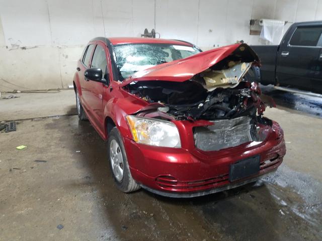 1B3HB28C69D226767 - 2009 DODGE CALIBER SE RED photo 1